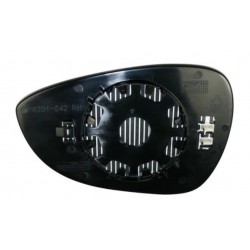 Piastra specchietto termica con vetro asferico lato passeggero - dx