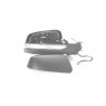 Retrovisore elettrico termico con freccia a led verniciabile asferico lato passeggero dx