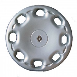 Kit 4 copricerchi coppe ruota Renault Laguna logo cromato diametro 13