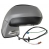 Retrovisore elettrico termico con freccia con luce di cortesia verniciabile sx