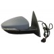 Retrovisore elettrico termico con freccia con memoria verniciabile 10 pin dx