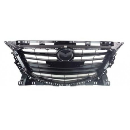 Mascherina griglia radiatore nera lucida