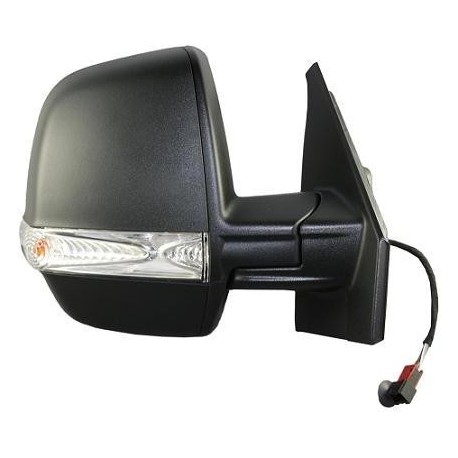 Retrovisore elettrico termico con freccia nero 6 pin modello Cargo dx