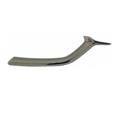 Modanatura griglia mascherina inferiore cromata sx