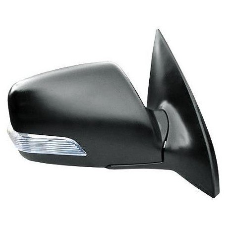 Retrovisore elettrico termico con freccia nero dx