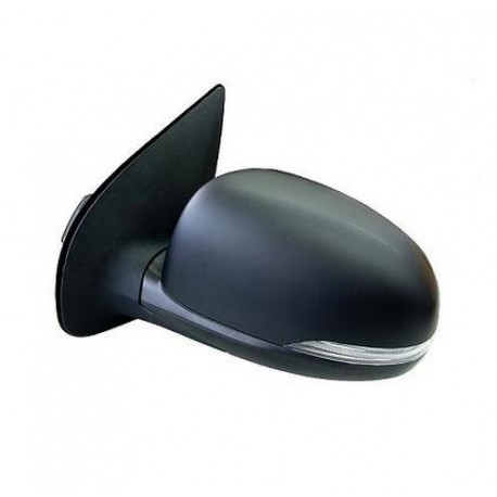 Retrovisore elettrico termico con freccia nero sx