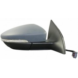 Retrovisore elettrico termico con freccia verniciabile 6 pin dx