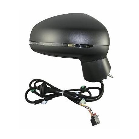 Retrovisore elettrico termico con freccia verniciabile 6 pin dx