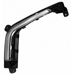 Modanatura griglia paraurti anteriore cromata sx