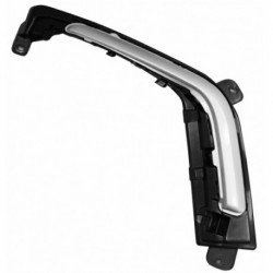 Modanatura griglia paraurti anteriore grigia dx