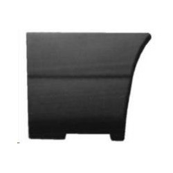 Modanatura parafango posteriore grigia dx