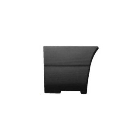 Modanatura parafango posteriore grigia dx
