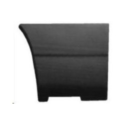 Modanatura parafango posteriore grigia sx