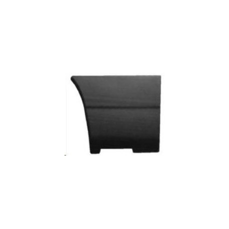 Modanatura parafango posteriore grigia sx