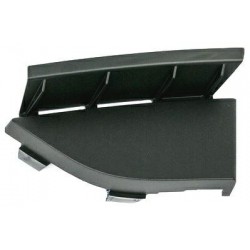 Modanatura paraurti anteriore centrale nera sx