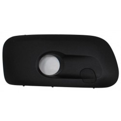 Modanatura paraurti anteriore con cornice cromata e foro sensore dx