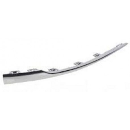 Modanatura paraurti anteriore cromata dx