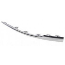 Modanatura paraurti anteriore cromata sx