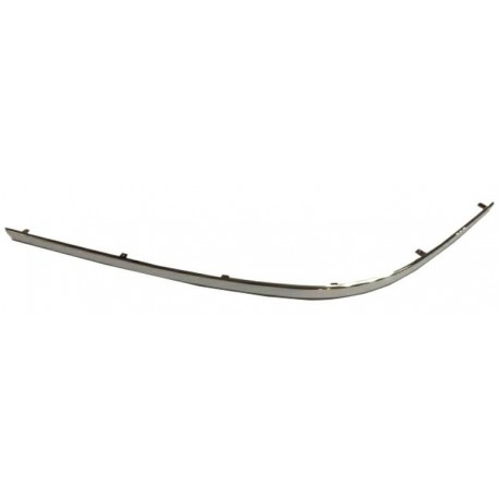 Modanatura paraurti anteriore cromata sx