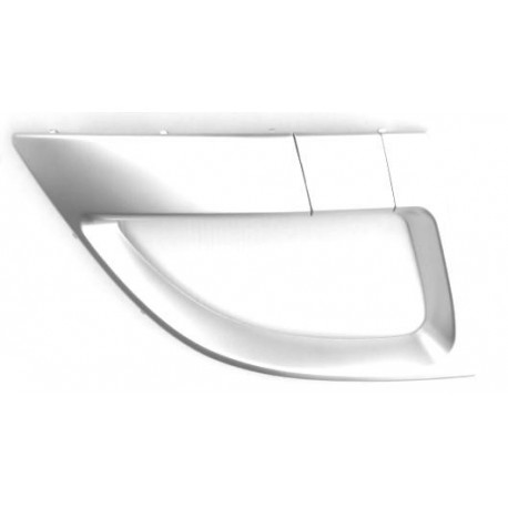 Modanatura paraurti anteriore grigia dx