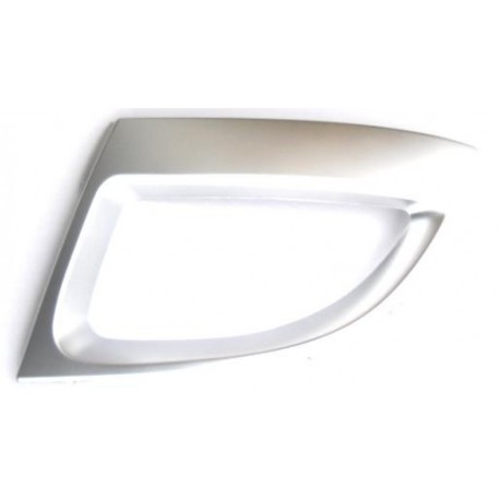 Modanatura paraurti anteriore grigia sx