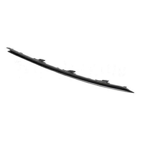 Modanatura paraurti anteriore nera sx