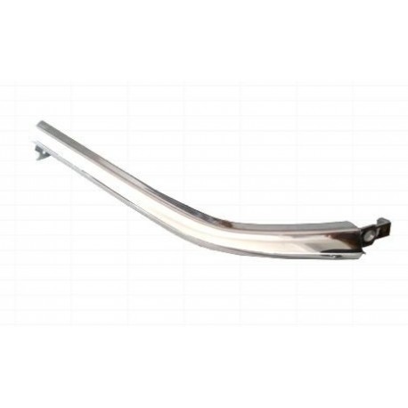 Modanatura paraurti anteriore superiore cromata dx