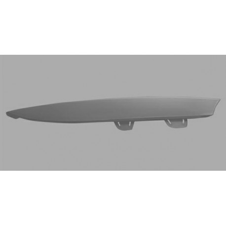 Modanatura paraurti anteriore verniciabile sx