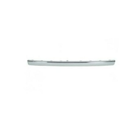 Modanatura paraurti posteriore centrale con cornice cromata