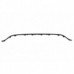 Modanatura paraurti posteriore centrale nera lucida