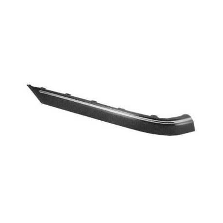 Modanatura paraurti posteriore con cornice cromata sx
