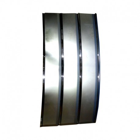 Modanatura porta anteriore argento sx