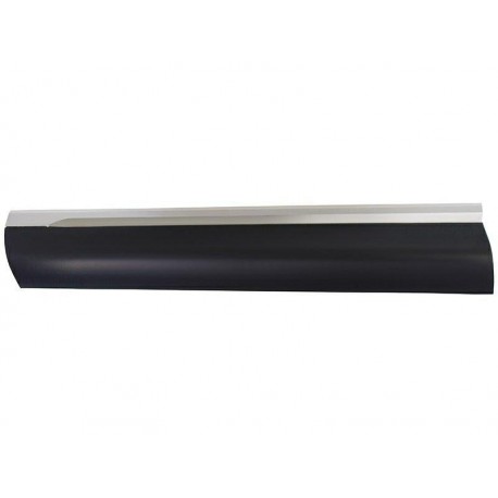 Modanatura porta anteriore con cornice cromata sx