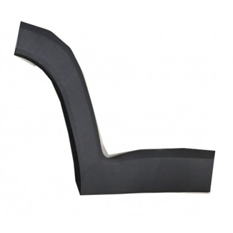 Modanatura porta posteriore con salvabordo dx