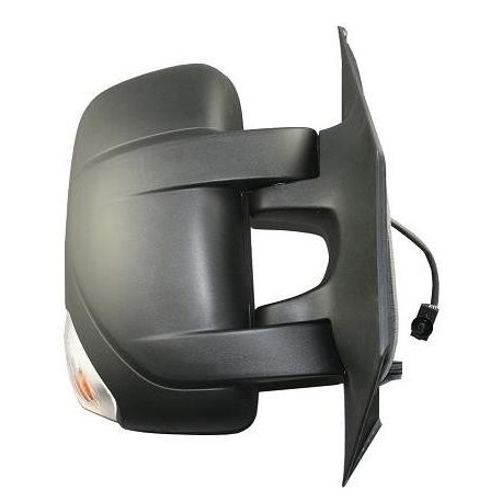 Retrovisore elettrico termico con sonda con freccia 9 pin nero dx