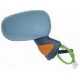 Retrovisore elettrico termico con sonda con freccia arancio verniciabile dx