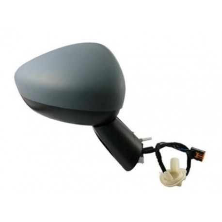 Retrovisore elettrico termico con sonda con freccia con memoria con luce di cortesia a led verniciabile 19 pin dx