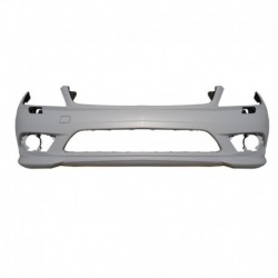 Paraurti anteriore con fori lavafari e frecce laterali verniciabile versione AMG