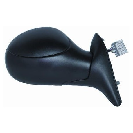 Retrovisore elettrico termico con sonda nero dx