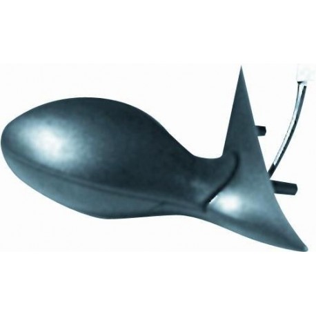 Retrovisore elettrico termico con sonda nero dx