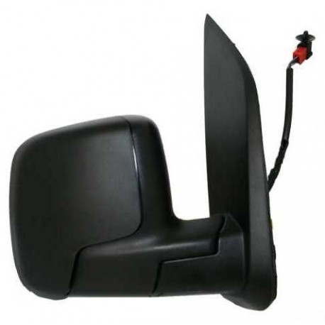 Retrovisore elettrico termico con sonda nero dx