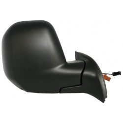 Retrovisore elettrico termico con sonda nero dx