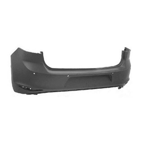 Paraurti posteriore con 4 fori sensori parcheggio verniciabile