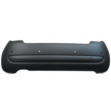 Paraurti posteriore verniciabile con 4 fori sensori parcheggio