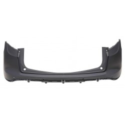 Paraurti posteriore con fori sensori verniciabile