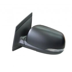 Retrovisore elettrico termico nero con freccia sx