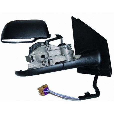 Retrovisore elettrico termico nero dx