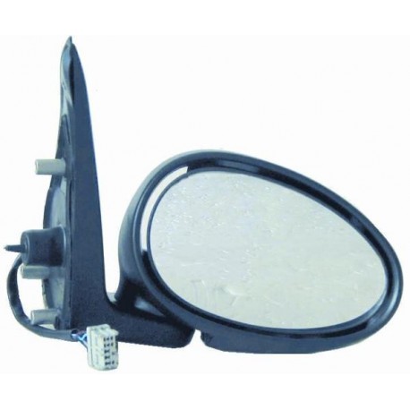 Retrovisore elettrico termico nero dx