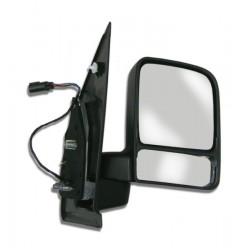 Retrovisore elettrico termico nero dx