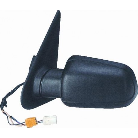 Retrovisore elettrico termico nero sx